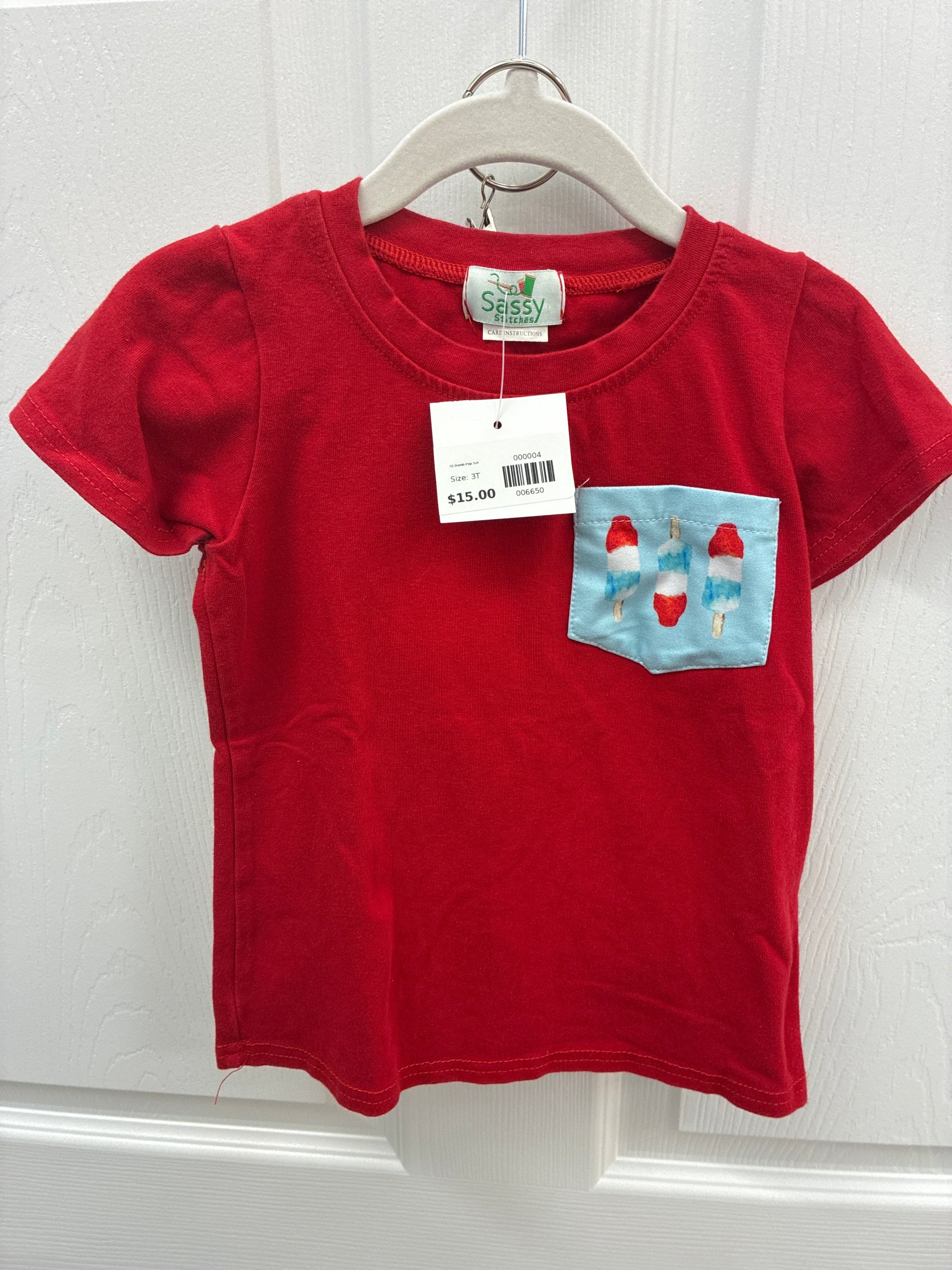 SS Bomb Pop Set, 3T
