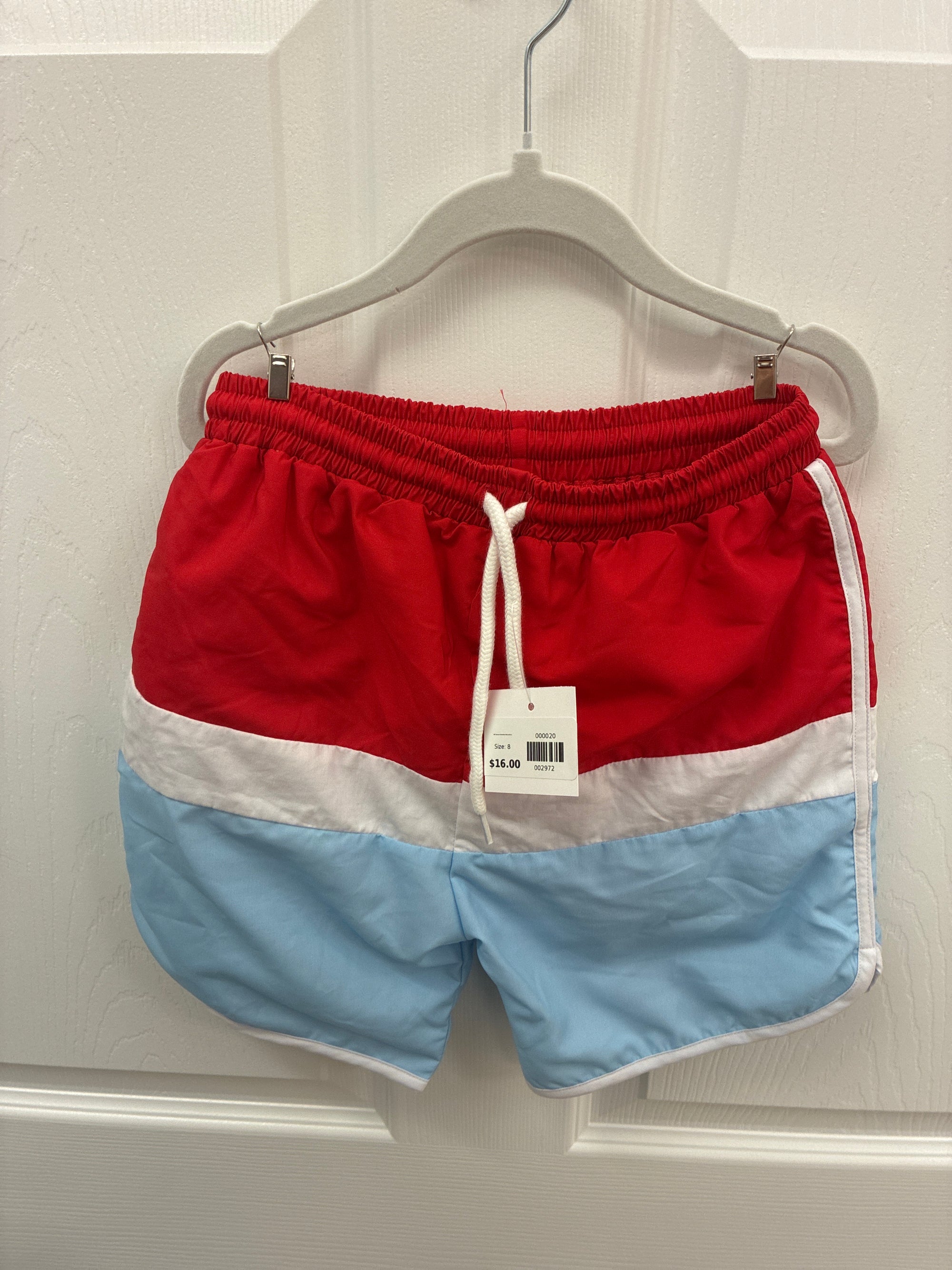 BBS Patriotic Colorblock Shorts Swim, 8