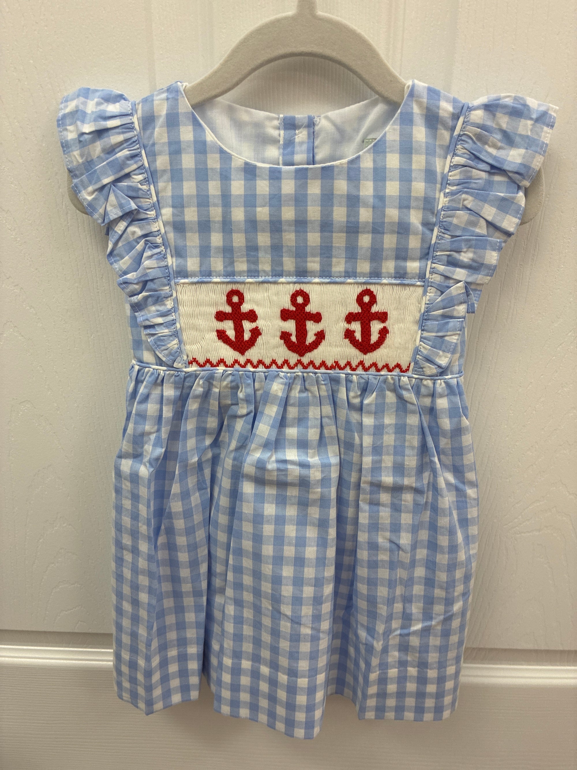 PPD Anchor Dress, 18 mos