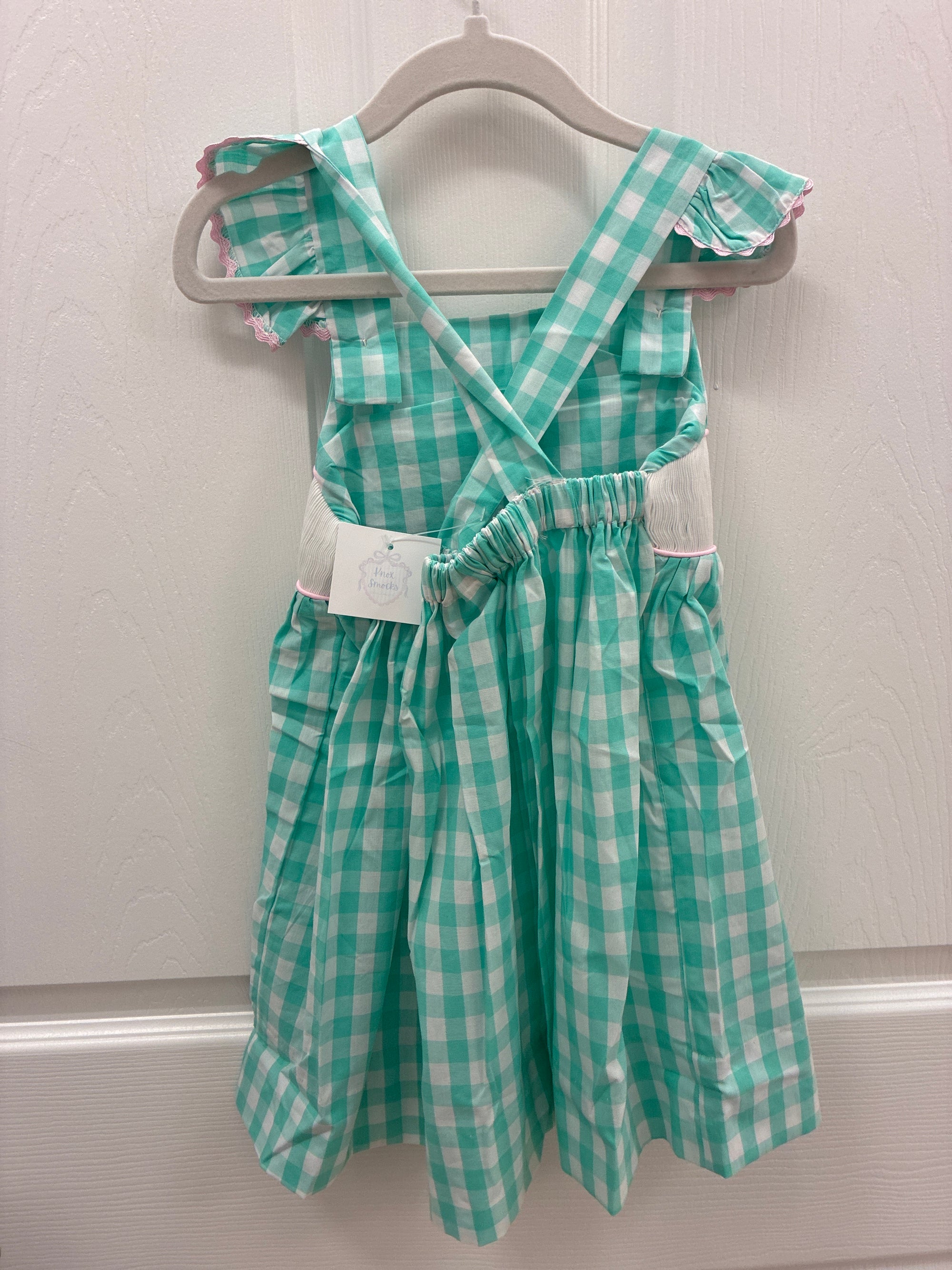 SK Teal Castle Dress, 2T