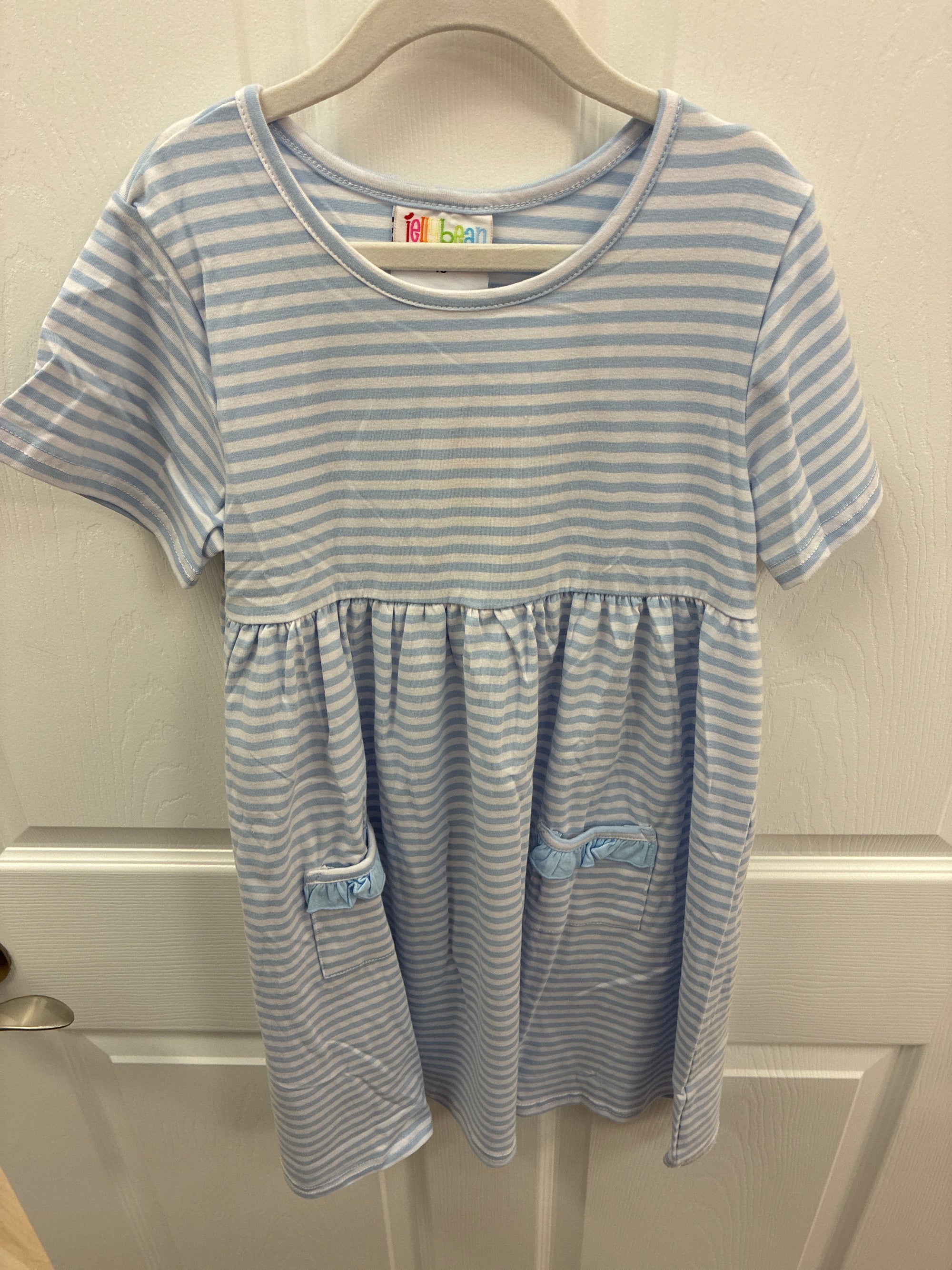 JB Blue Stripe Dress, 10