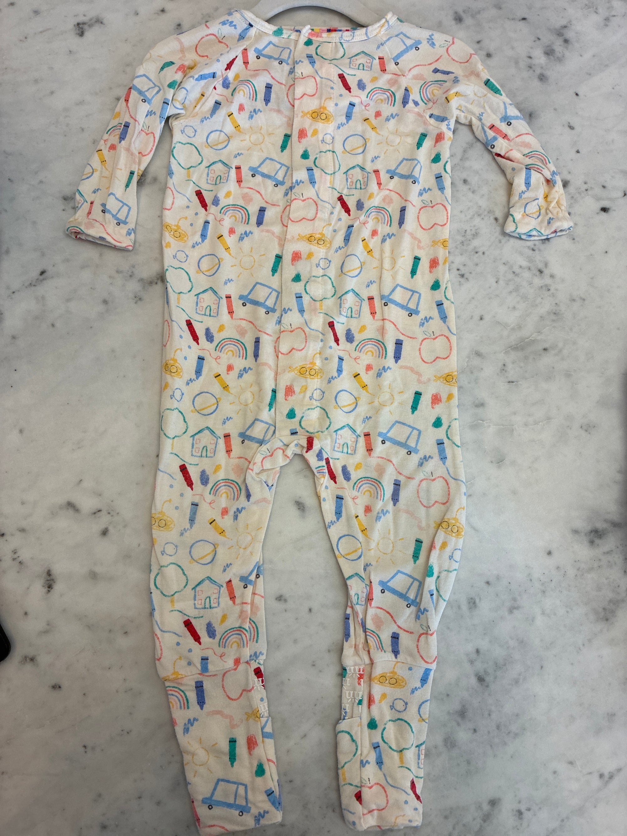 Magnetic Me Drawing Footie, 12-18 mos