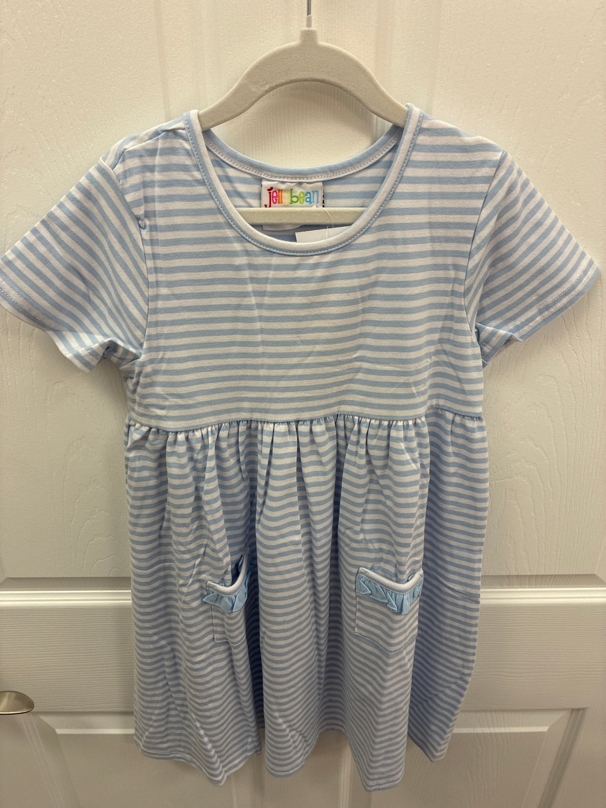 JB Blue Stripe Dress, 8