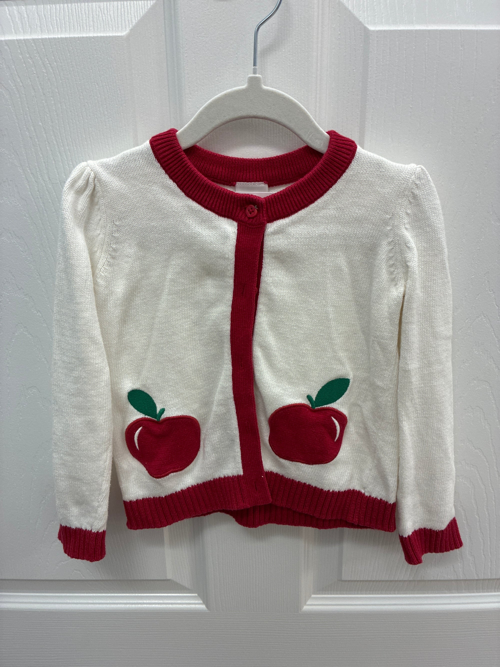 GB Apple Cardigan, 3T