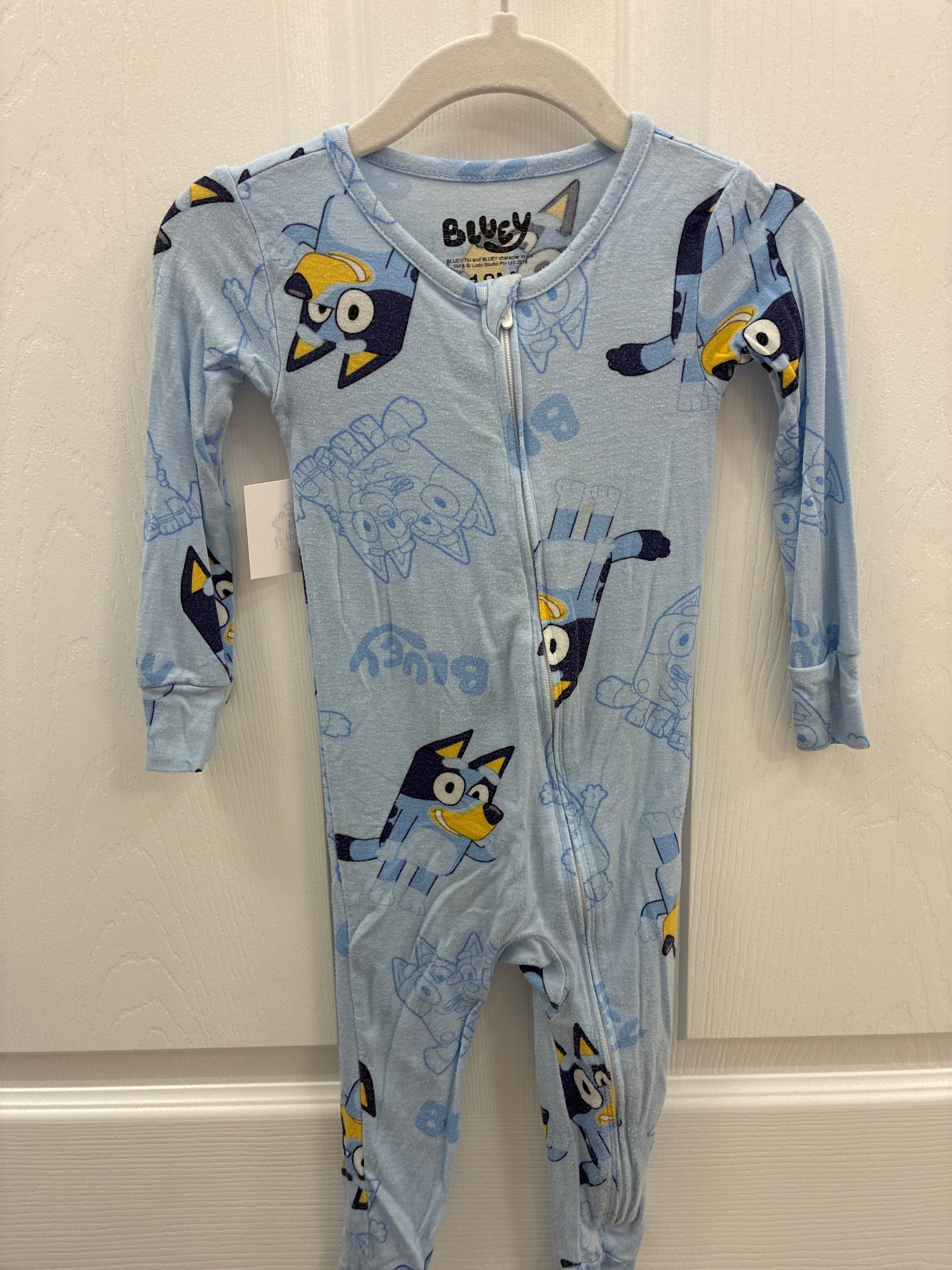 Bluey Footie, 18 mos