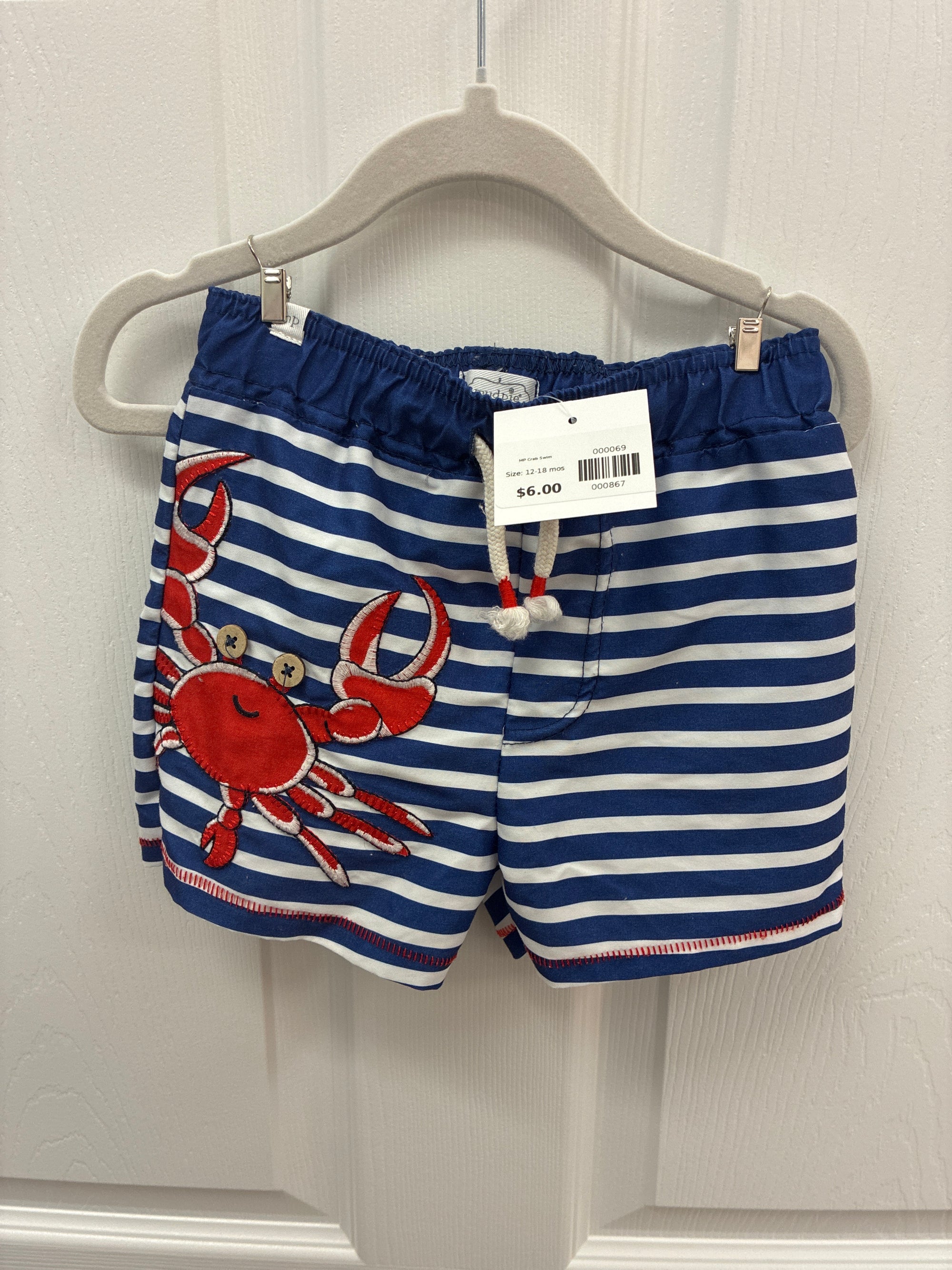 MP Crab Swim, 12-18 mos