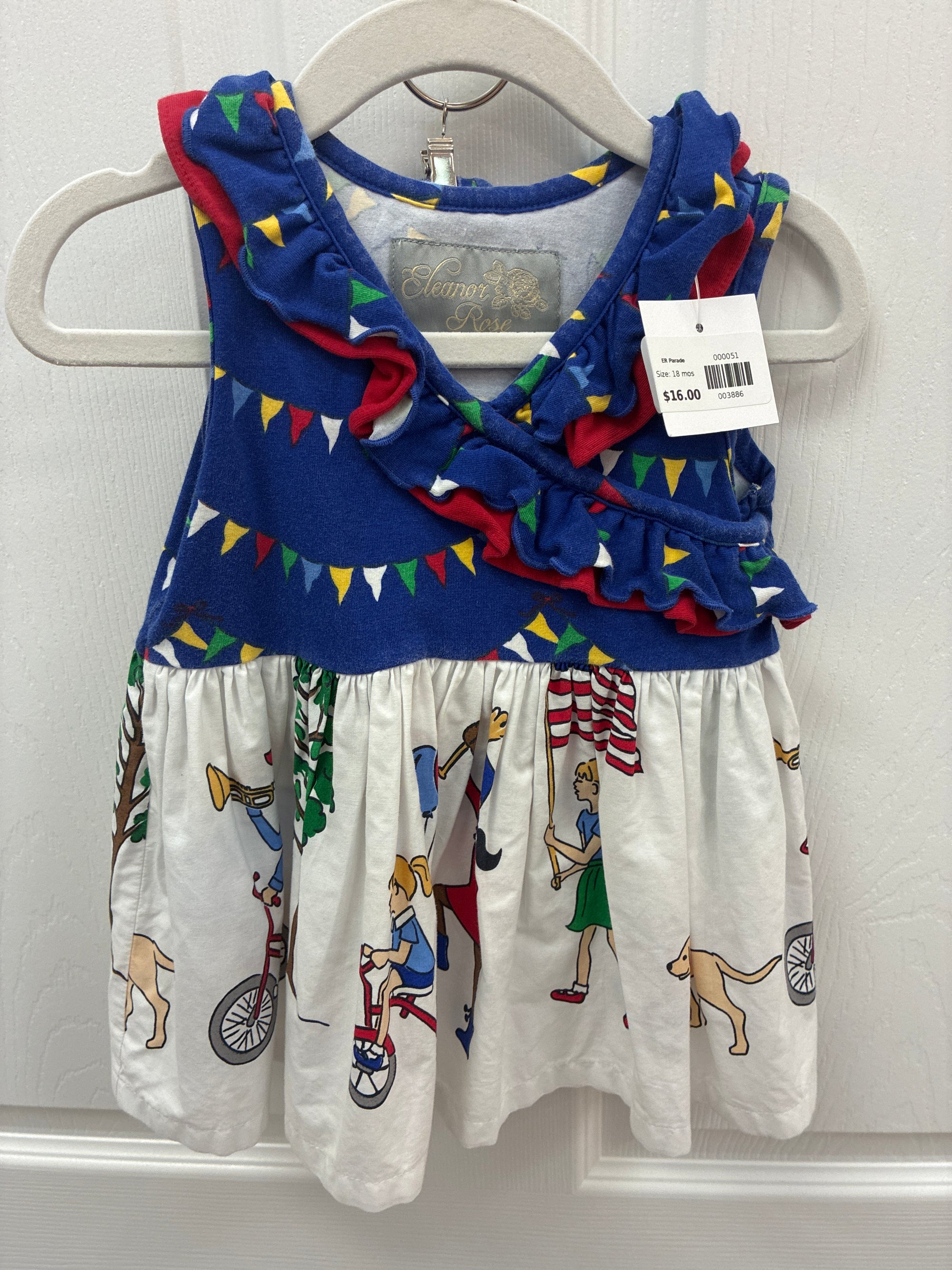 Eleanor Rose Parade Dress, 18 mos