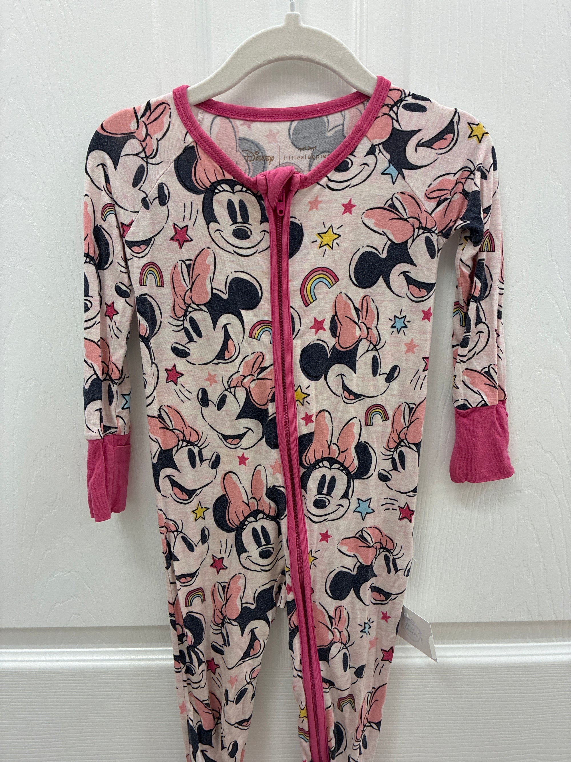 LS Minnie Footie, 6-12 mos