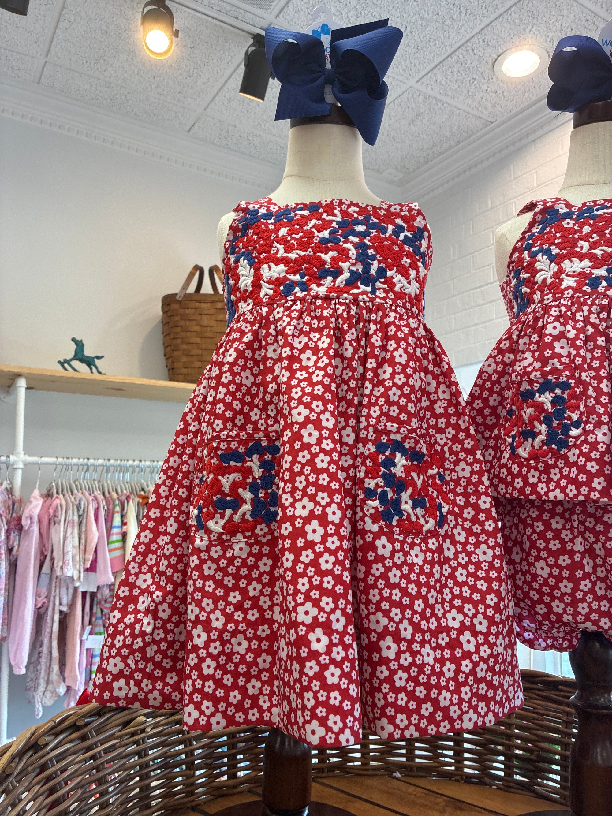 C&L  RWB DRESS , 4T