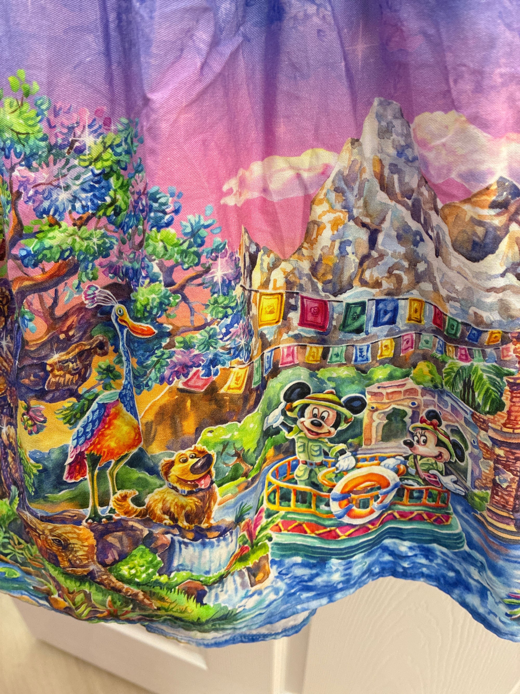 Purple Pink Disney Dress, 8