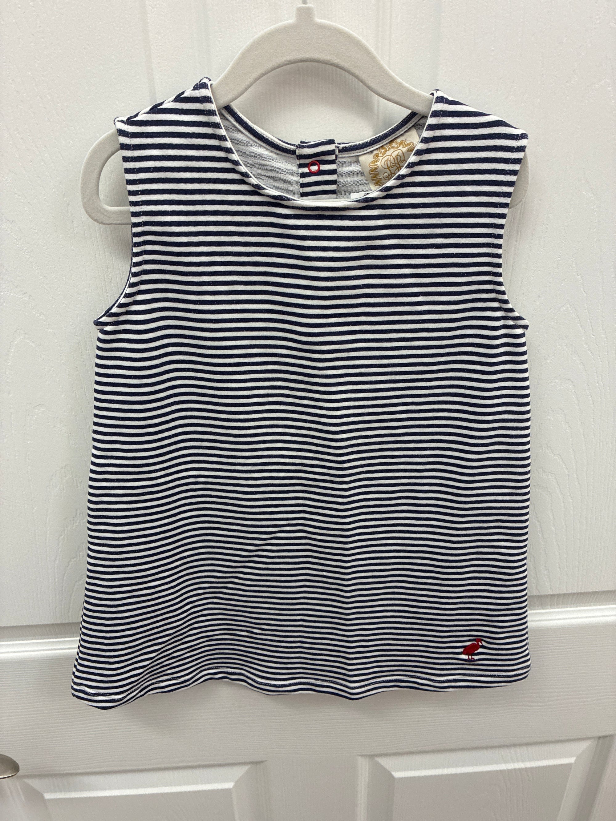 TBBC Blue Stripe Dress, 4T