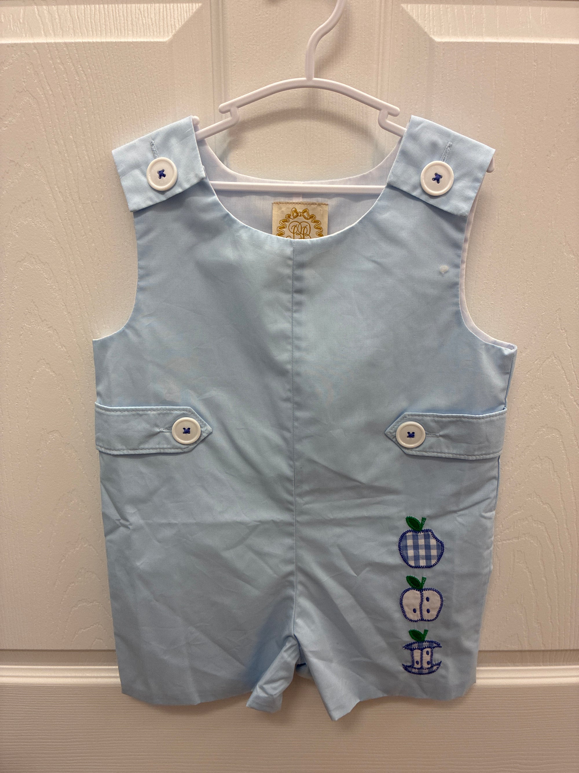 TBBC Apple Romper, 2T