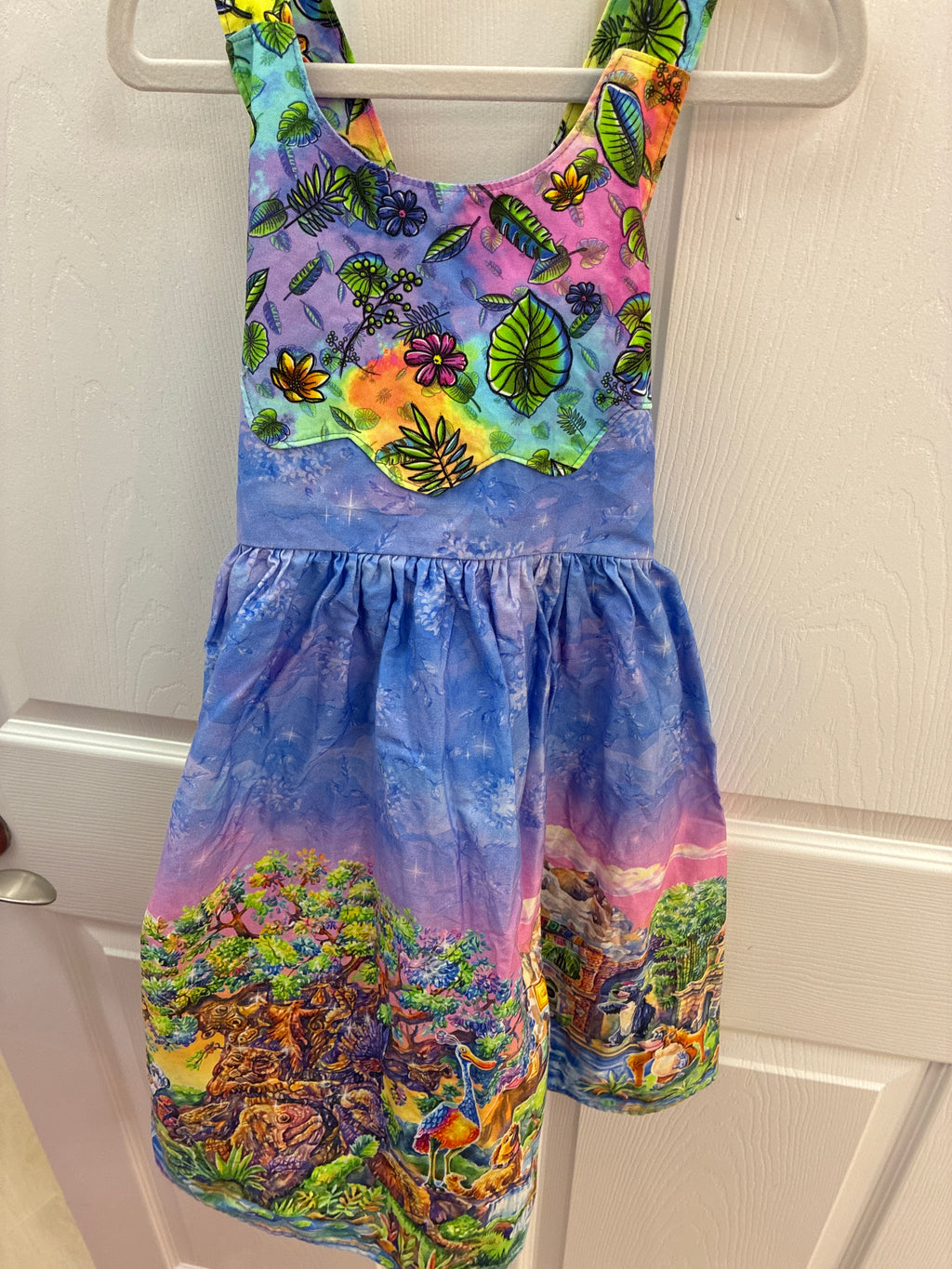 Purple Pink Disney Dress, 8