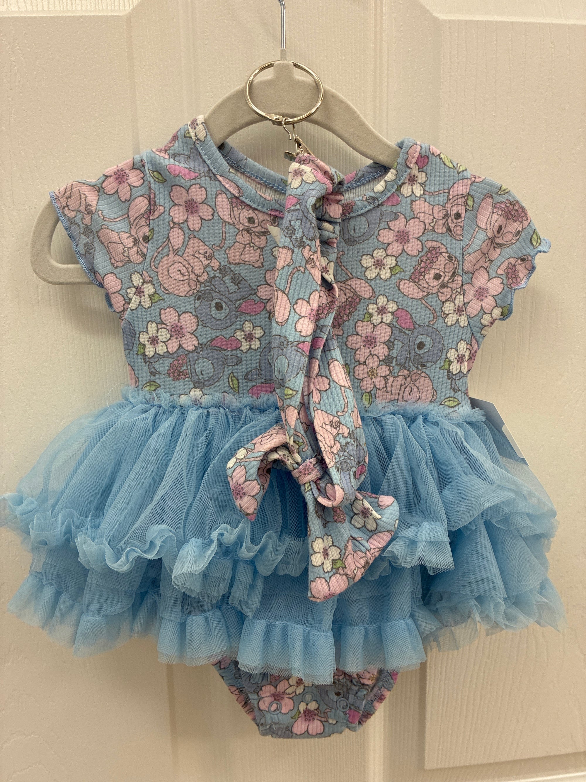 D Stitch Tutu w/ Headband, 6-9 mos