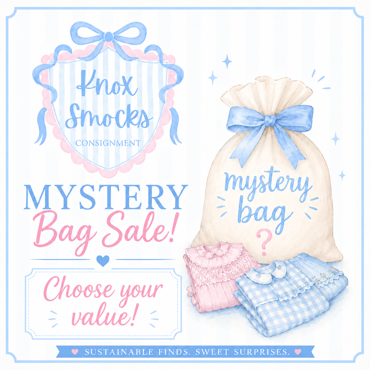 Spring/Summer Clearance Mystery Bag ($100 Value)