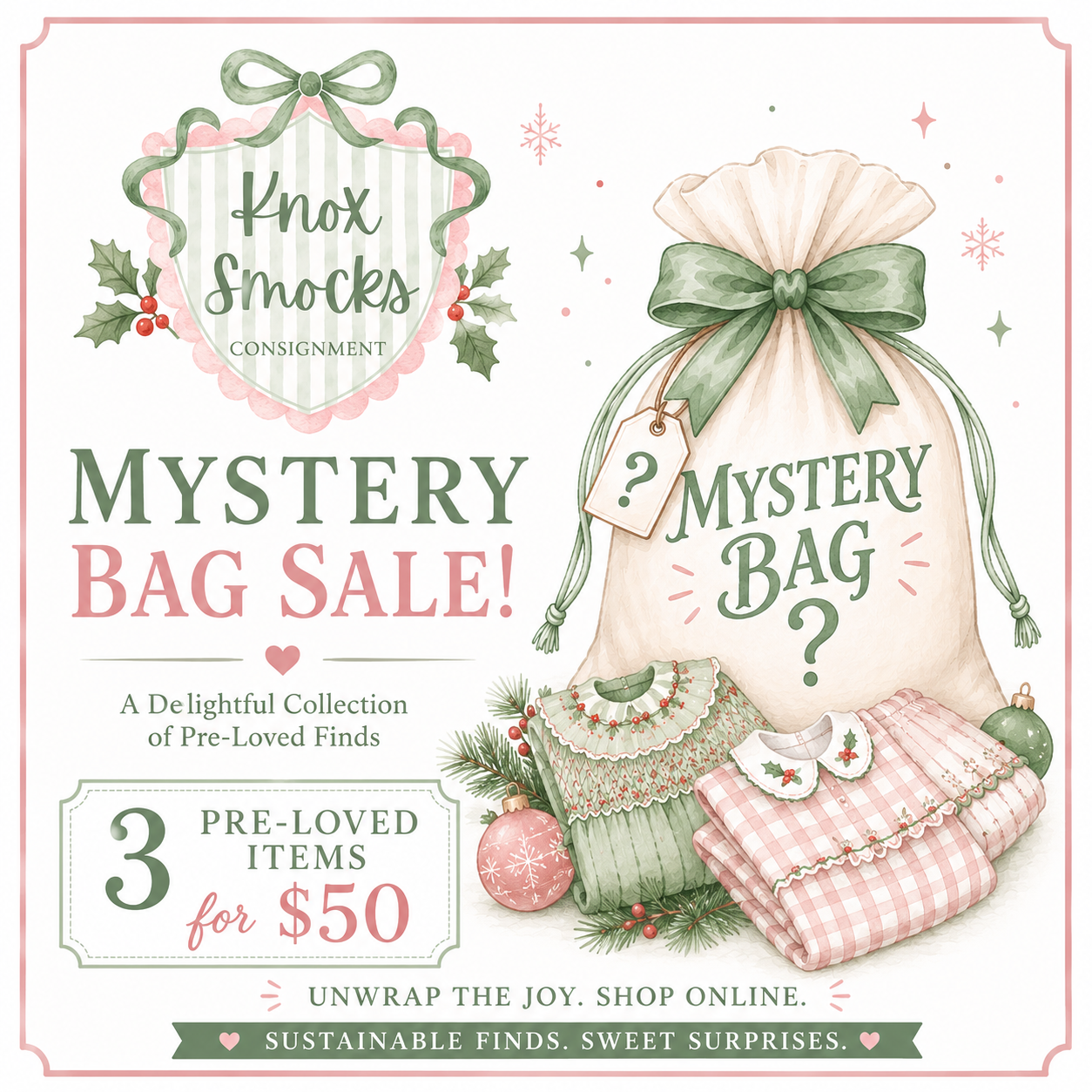 Christmas Mystery Bag