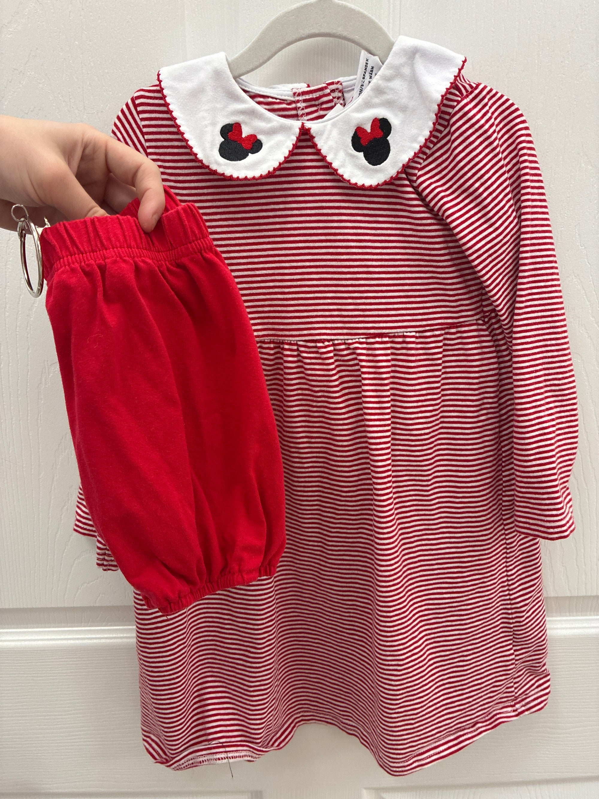 JB Red Stripe Minnie, 4