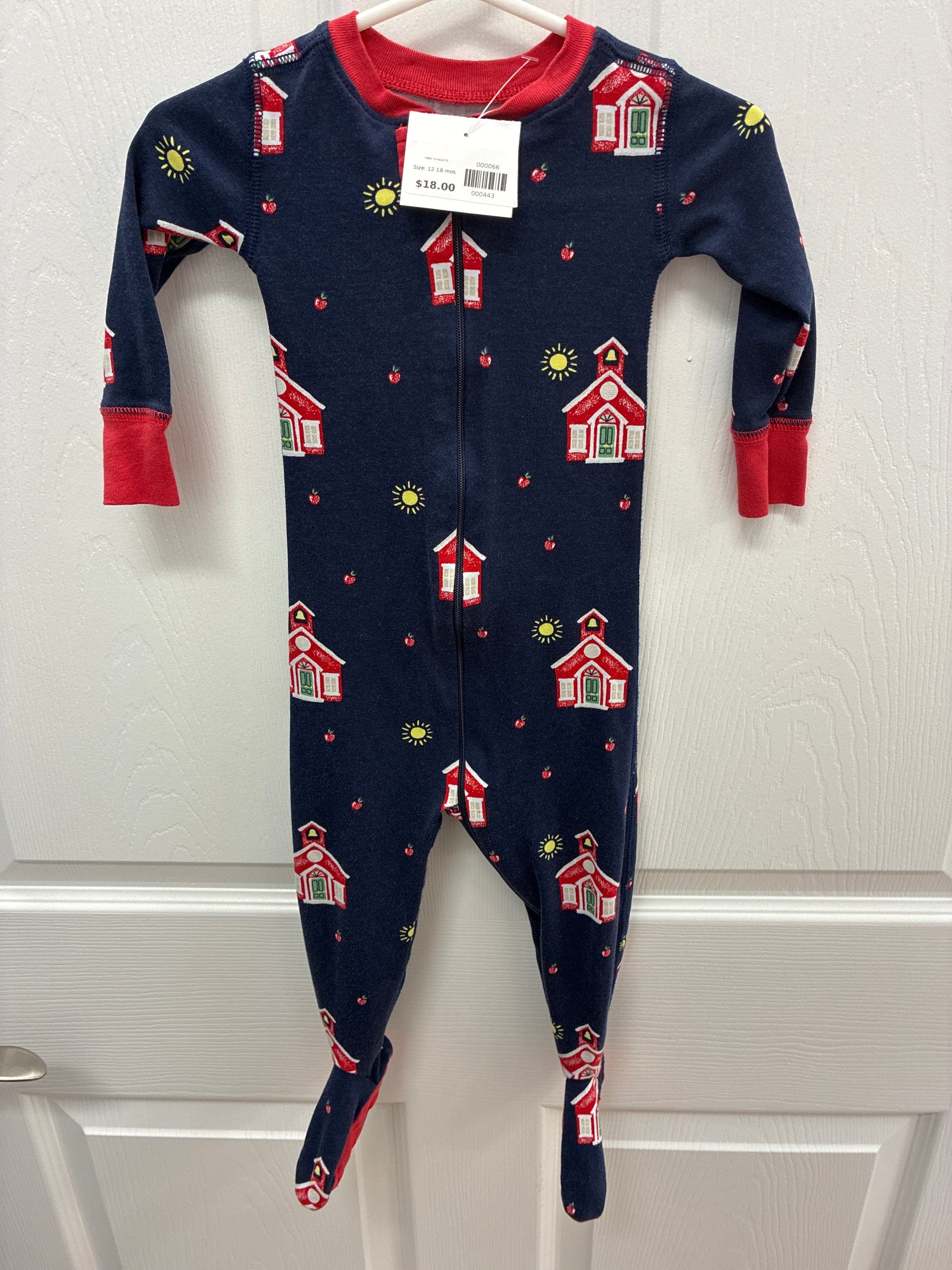 TBBC School PJ, 12-18 mos