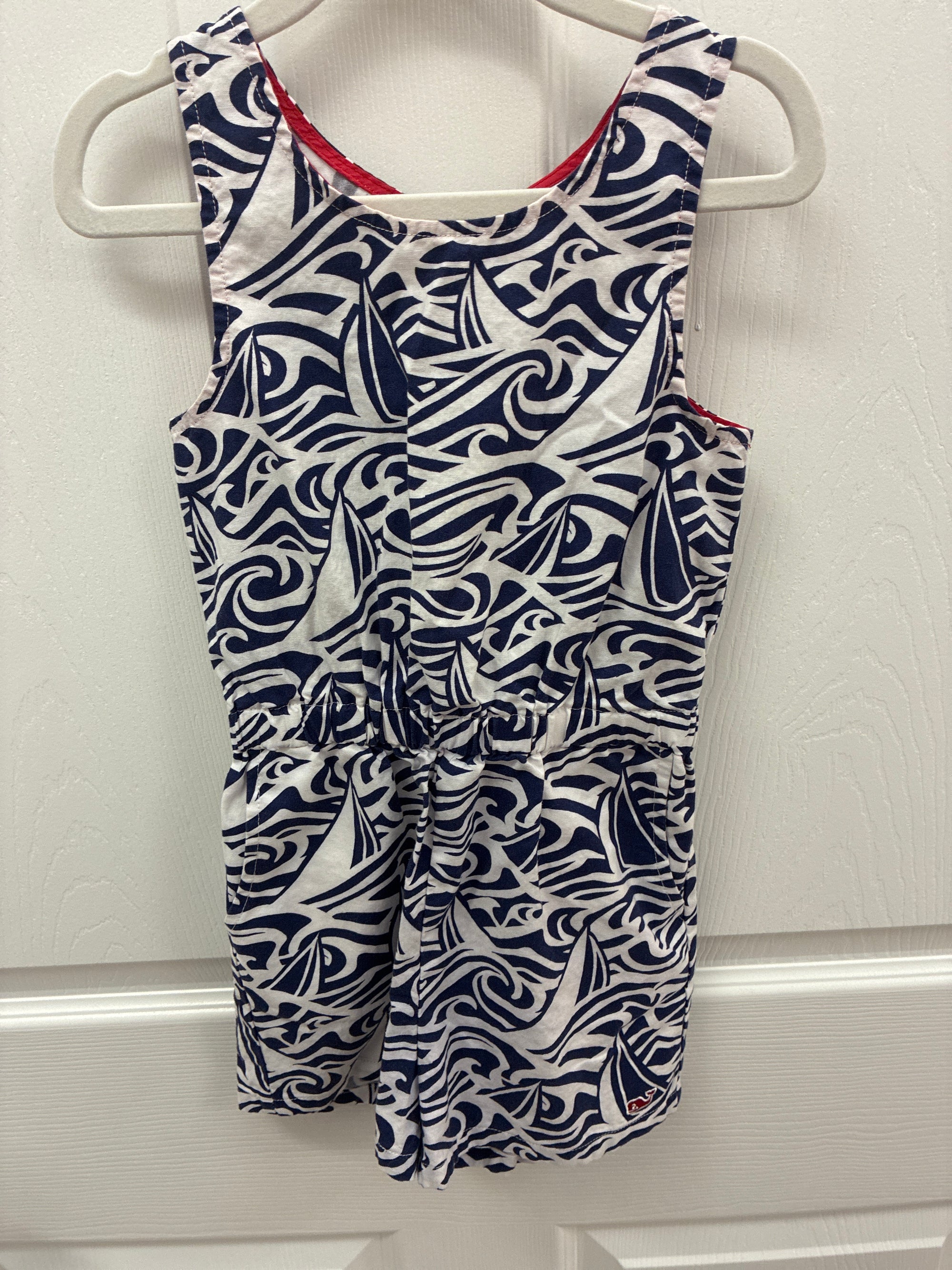 VV Sailboat Romper, 3T